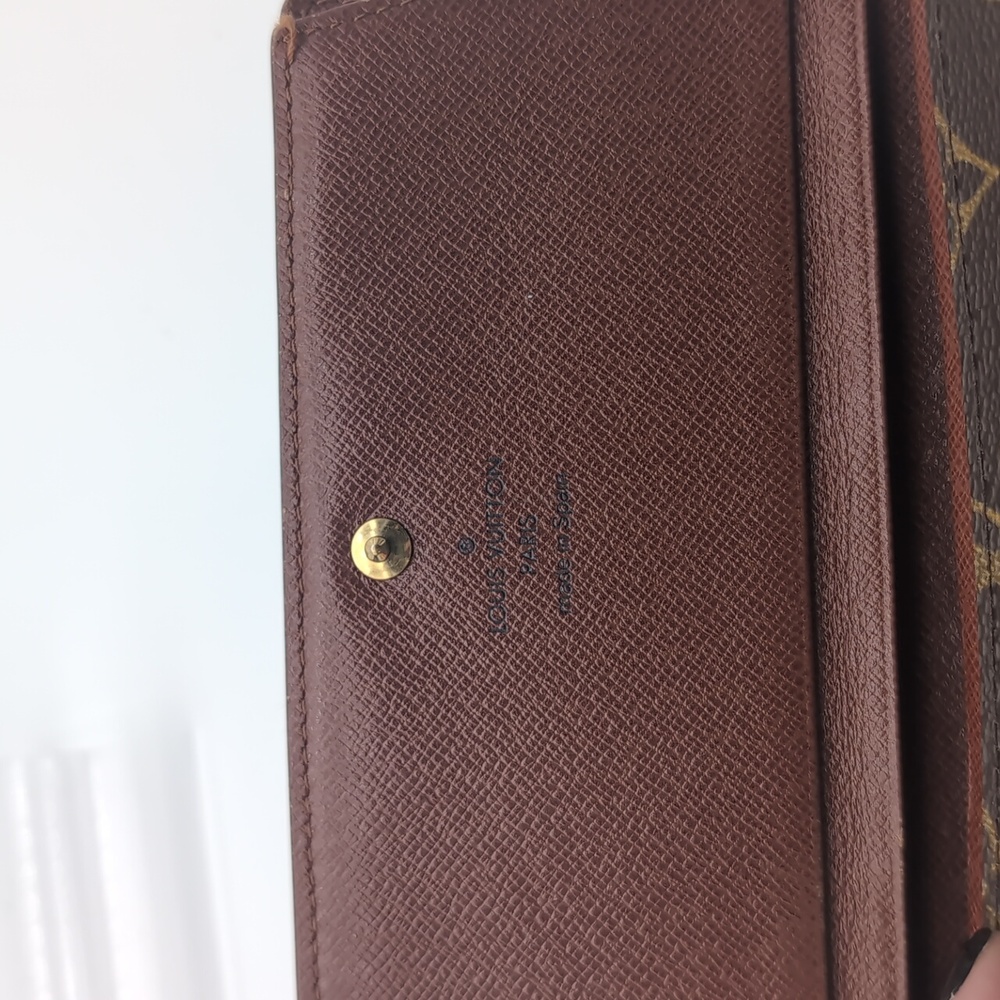 Louis Vuitton Monogram Porte Monnaie Billets Tresor Bifold Wallet - Picture 6 of 13